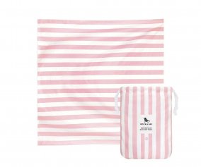 XXL Microfiber Beach Towel Cabana Pastel Pink Personalised