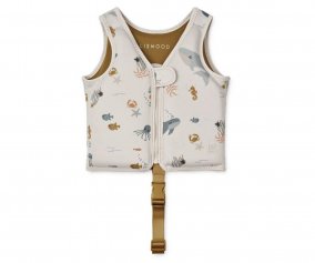Flotation Vest Sea Creature/Sandy