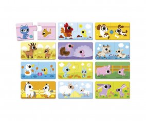Puzzle Parents and Baby Animals
