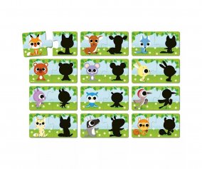 Puzzle The Animals and Their Shadows