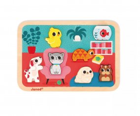 Puzzle Chunky Pets 7 Pieces
