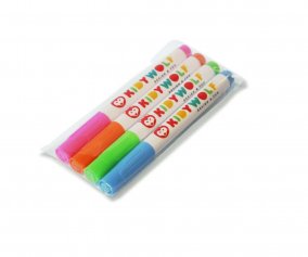 Kit de marcador de quadro branco fluorescente apagvel KidyDraw-Pro