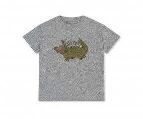 Camiseta Gots Grey Melange Crocodile