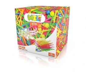 Costruzioni Stik Neon 600 pezzi