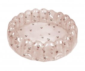 Grande Piscine Gonflable Shell Transparente Cherry