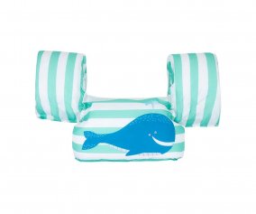 Gilet avec Brassards Groen Walvis