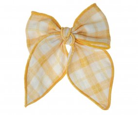 Clip de Pelo con Lazo Buckwheat Plaid