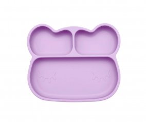 Prato com ventosa Lilac Bear
