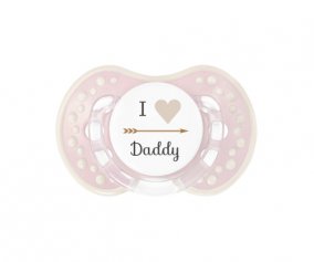 Succhietto LOVI I Heart Daddy Pink