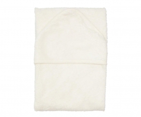Cloak / Large Daisy White Personalized Bath Towel