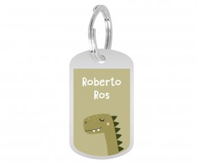 Porta-chaves Metal Dino