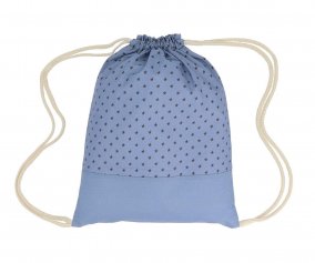 Mochila Mini Star Blue Saco Personalizvel 