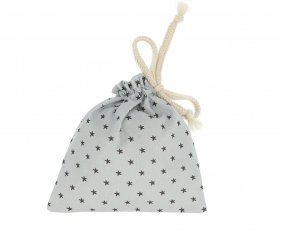 Mini Star Grey Pacifier Holder