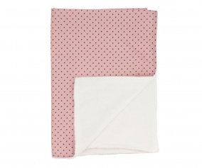 Cobertor Coral Rosa Mini Star Personalizvel