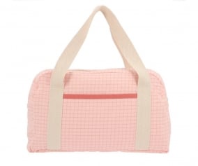 Bolsa de Deporte Nordic Check Blush Personalizable