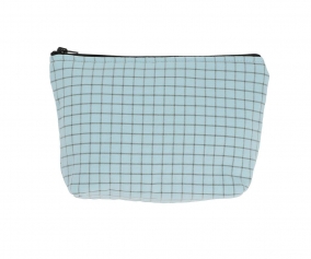 Neceser Infantil Nordic Check Blue Personalizable
