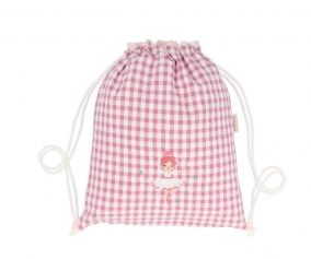 Mochila Saco Vichy Ballet Personalizable