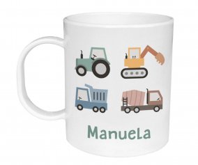 Customized Plastic Mug Trucks