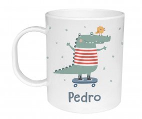 Customized Plastic Mug Croc