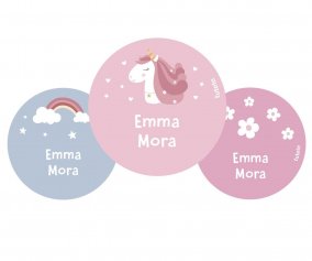 Pack 3 Pins Personalizados Magical Unicorn