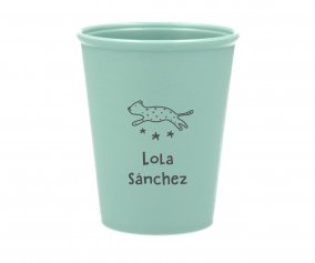 Bicchiere Personalizzabile Leopardo (+colori)