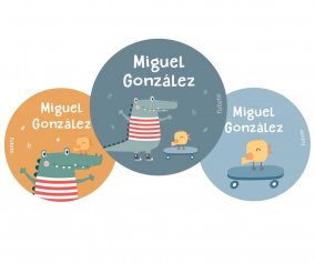 Pack 3 Pins Personalizados Croc
