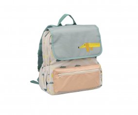 Mochila escolar personalizvel  Flying Dog