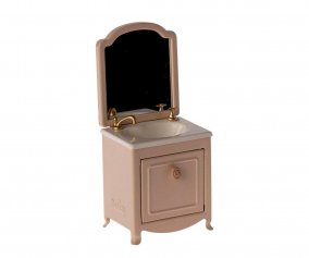 Lavabo Aparador con Espejo para Ratn Powder