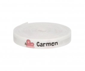 tiquettes Personnalises sur Ruban Thermocollant Papillon