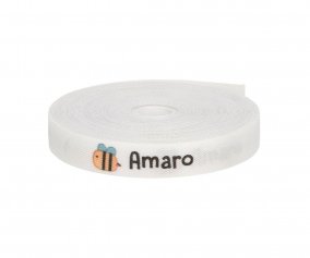tiquettes Personnalises sur Ruban Thermocollant Abeille