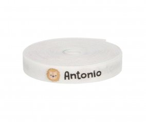 tiquettes Personnalises sur Ruban Thermocollant Lion