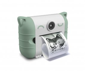 Cmera de impresso trmica verde KidyPrint