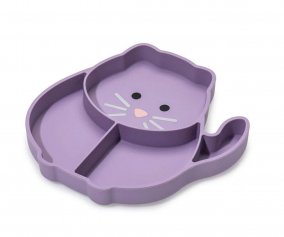 Plato de Silicona con Ventosa Cat