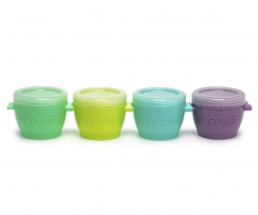 Set de 4 Contenedores para Alimentos 177 ml
