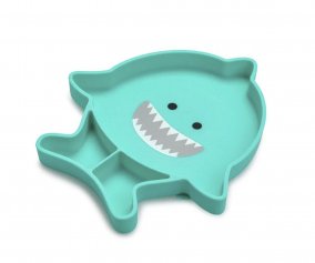 Plato de Silicona con Ventosa Shark