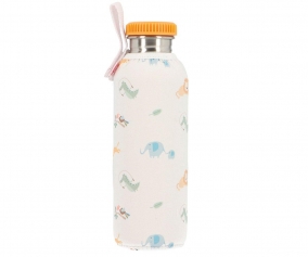 Steel Bottle with Personalised Savannah Sleeve 750ml