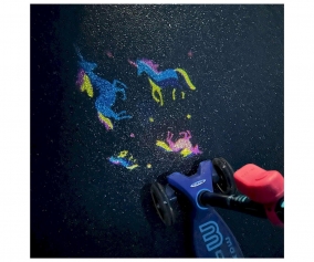 Luz Linterna Proyector Micro Floor Light Unicornio para Patinetes