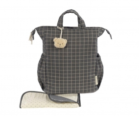 Sac  Dos pour Poussette Tartan