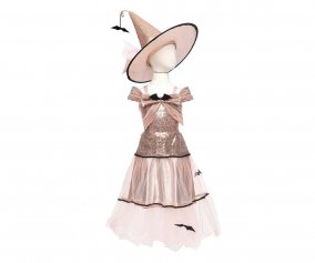 Abito Glam Witch con Cappello