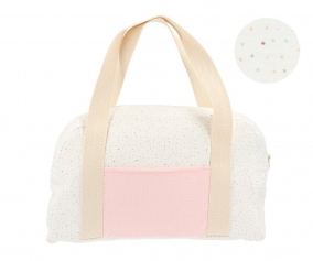 Bolsa de Deporte Rainbow Dots Rosa Personalizable