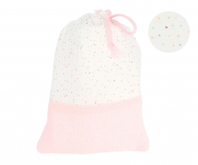 Bolsa para Baador Rainbow Dots Rosa