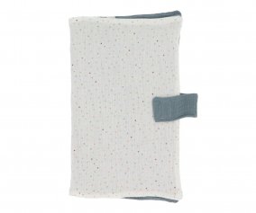 Porte-lingettes Rainbow Dots Bleu