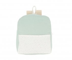 Mochila Verde Rainbow Dots Personalizvel