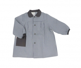 Babi Colegio Big Star Vichy Gris Oscuro Personalizable