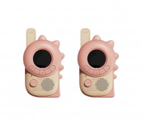 Zoo Walkie Talkie Dino Pink/Dino Pink