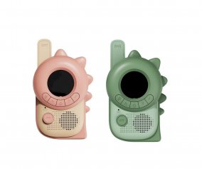 Zoo Walkie Talkie Dino Pink/Dino Green