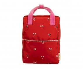 Mochila Grande Sticky Lemon Better Together Special Edition Eyes  Basketball Red