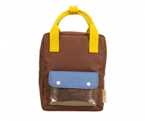 Mochila Pequea Better Together Bronze Brown Personalizable