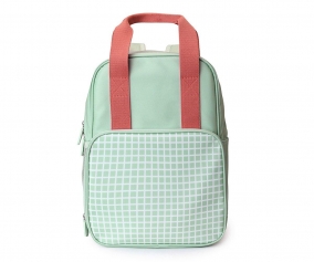 Mochila Scout Stripes Sage Personalizable