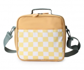 Bolsa Lanches Rgida Stripes Yellow Chest Personalizvel